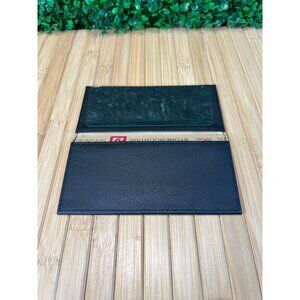 Stone Mountain Checkbook Black Wallet